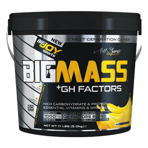 Bigjoy Bigmass Gh Factors Karbonhidrat Tozu 5000 Gr Muzlu - Görsel 4