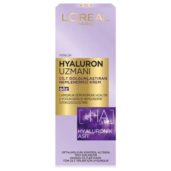 L'oreal Paris Hyaluron Uzmanı Cilt Dolgunlaştıran Nemlendirici Göz Kremi 15 Ml - Görsel 5