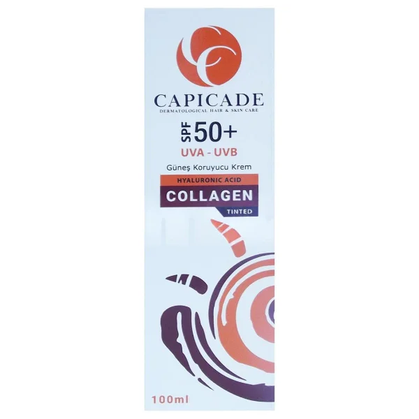 Capicade Kolajen 100 Ml 50 Faktör Renkli Güneş Kremi - Görsel 4