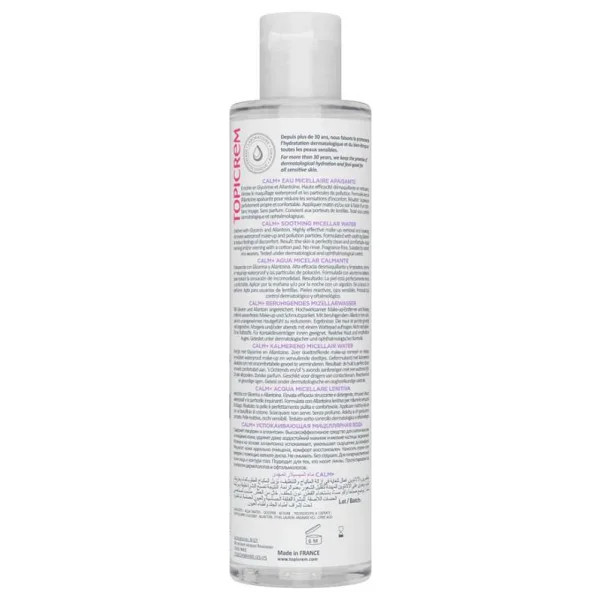 Topicrem Calm+ Soothing Micellar 200 Ml Makyaj Temizleme Suyu - Görsel 3