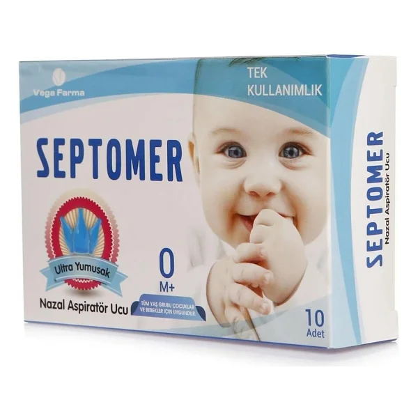 Septomer 10'lu Nazal Aspiratör Ucu - Görsel 3