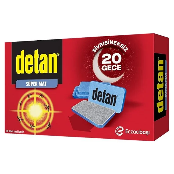Detan Süper Mat Tablet 20'li - Görsel 2
