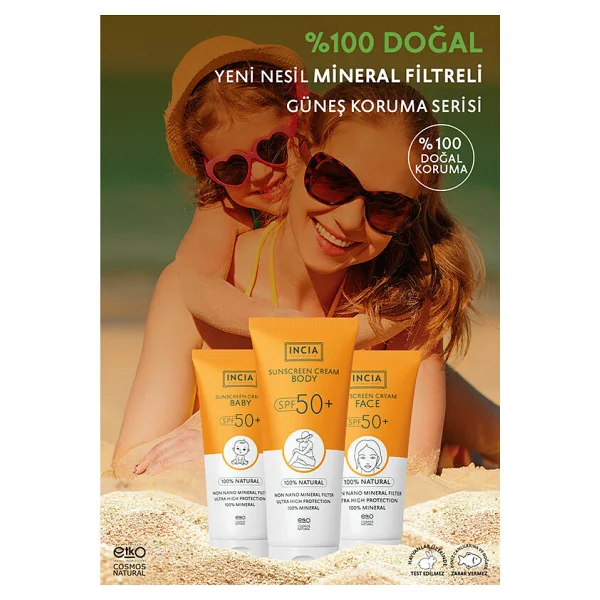 Incia Doğal 50 Ml 50 Faktör Güneş Kremi - Görsel 4