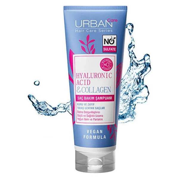 Urban Care Hyaluronic Acid & Collagen 250 Ml Şampuan - Görsel 3