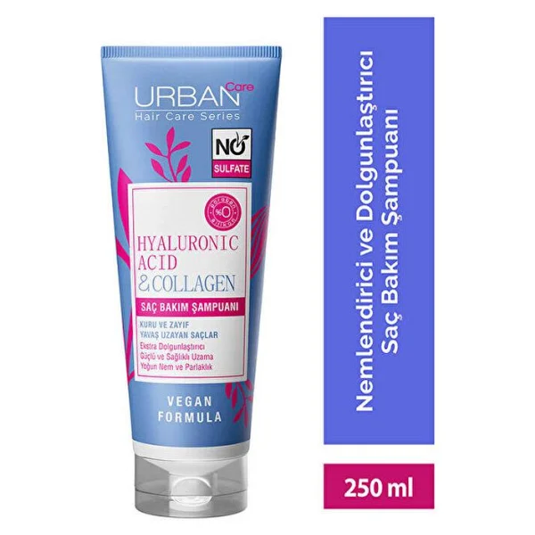 Urban Care Hyaluronic Acid & Collagen 250 Ml Şampuan - Görsel 4