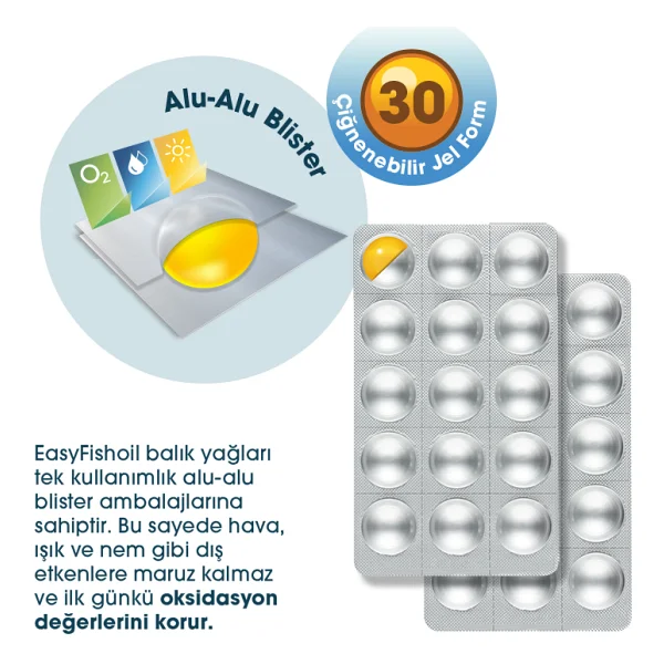 Easyvit Easyfishoil Multi Omega 3 30 Tablet - Görsel 2