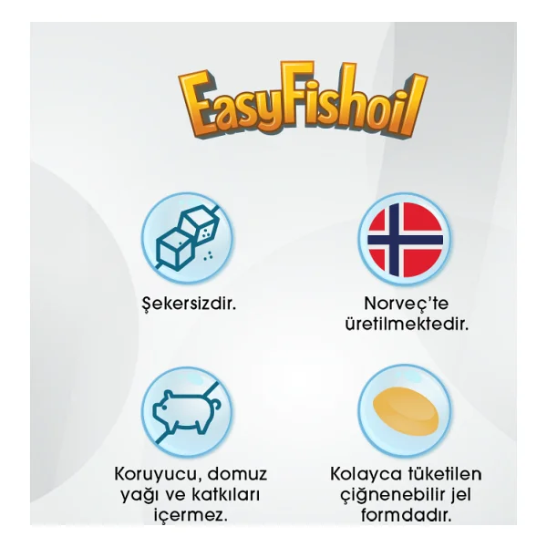 Easyvit Easyfishoil Multi Omega 3 30 Tablet - Görsel 3