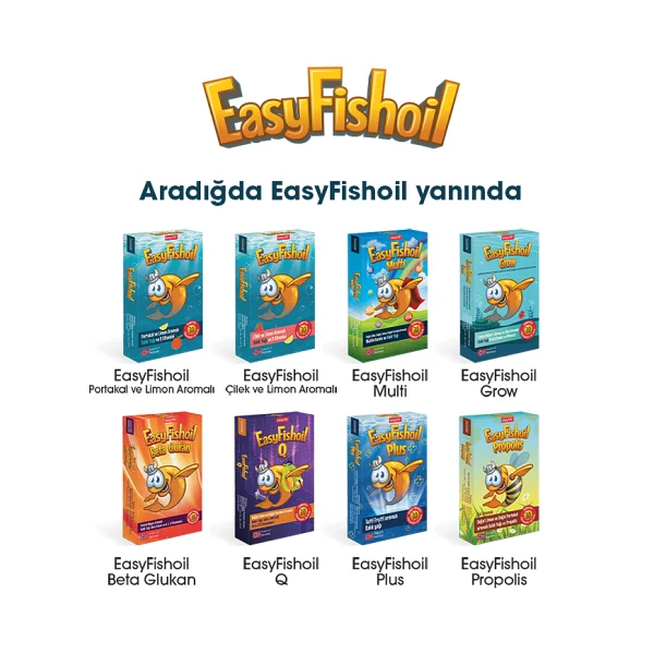 Easyvit Easyfishoil Multi Omega 3 30 Tablet - Görsel 6