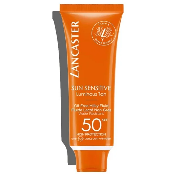 Lancaster Sun Sensitive Oil Free Milky Fluid Spf 50 Güneş Koruyucu Süt 50 Ml - Görsel 2