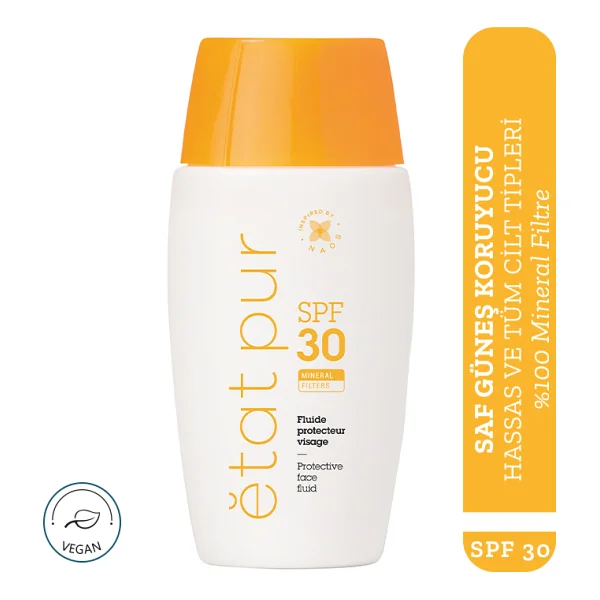 Etat Pur Protective Fluide Mineral 40 Ml 30 Faktör Güneş Kremi - Görsel 2