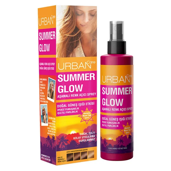 Urban Care Summer Glow 150 Ml Saç Açıcı Sprey - Görsel 4
