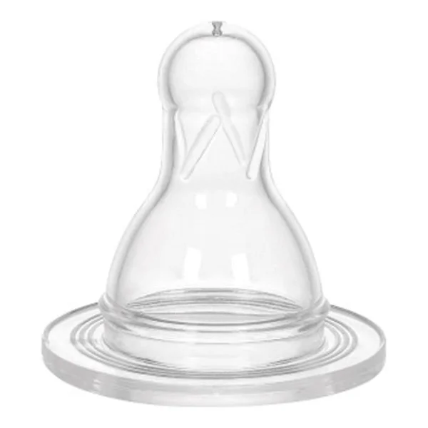 Wee Baby 866 No:1 0-6 Ay Silikon Biberon Emziği - Görsel 2