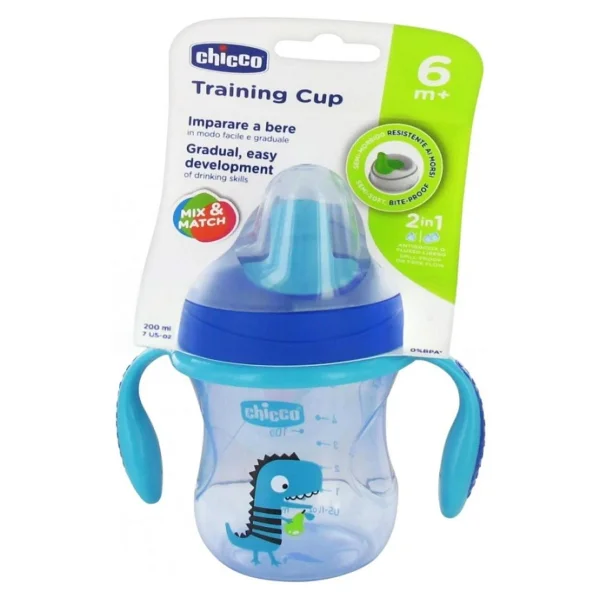 Chicco Yarı Yumuşak Uçlu Training Cup 6 Ay+ 200 Ml - Görsel 6