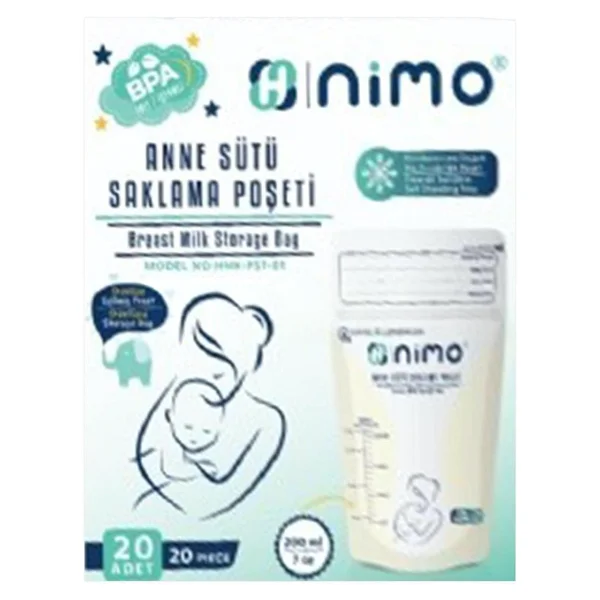 Nimo Sterilize 20'li Anne Sütü Saklama Poşeti - Görsel 5