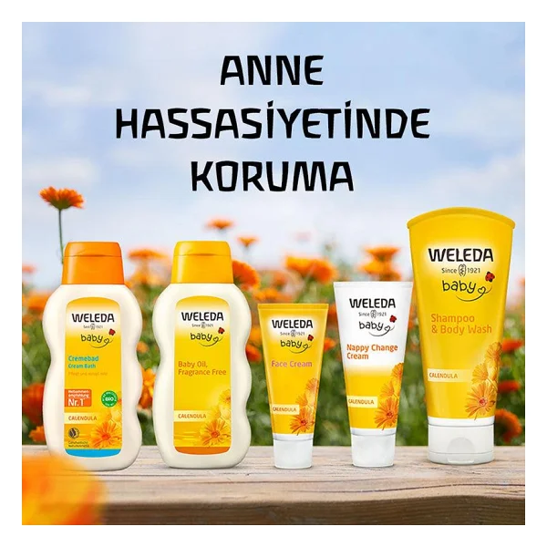Weleda Baby Calendula Organik Nemlendirici Vücut Kremi 75ml - Görsel 4