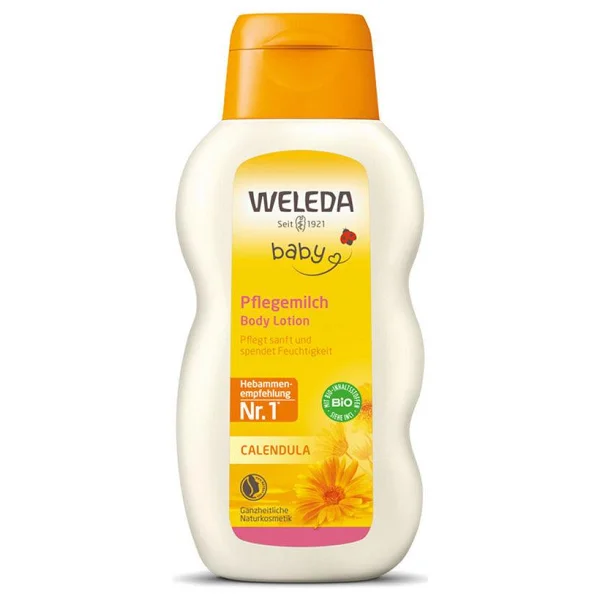 Weleda Baby Calendula Organik 200 Ml Nemlendirici Vücut Losyonu - Görsel 2