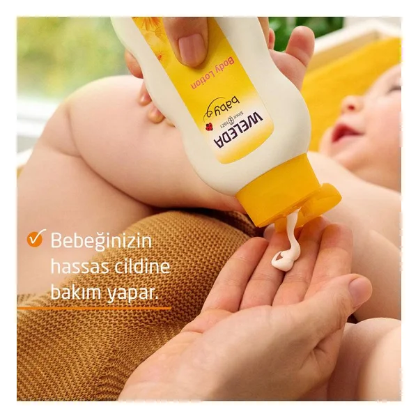 Weleda Baby Calendula Organik 200 Ml Nemlendirici Vücut Losyonu - Görsel 4