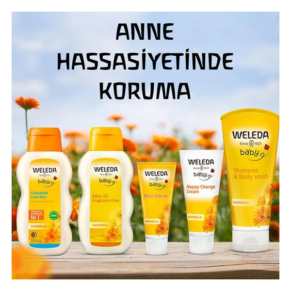 Weleda Baby Calendula Koruyucu Organik Yüz Kremi 30 Ml - Görsel 6