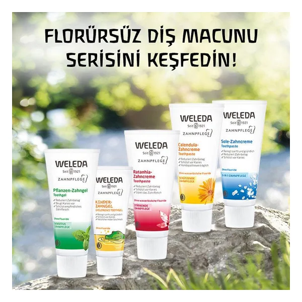 Weleda Organik Bebek ve Çocuklar için 50 ml Diş Macunu - Görsel 5
