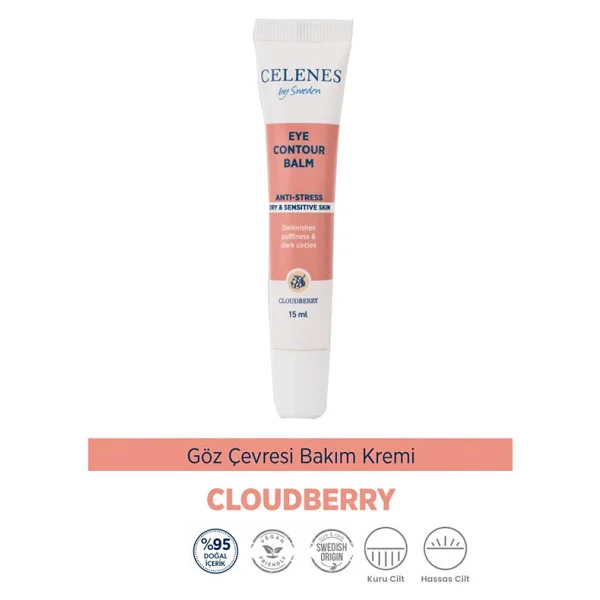 Celenes Cloudberry Yorgunluk Karşıtı 15 Ml Göz Kremi - Görsel 3