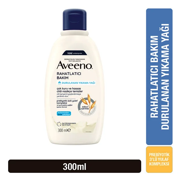 Aveeno Rahatlatıcı Bakım Yıkama Yağı 300 Ml - Görsel 2