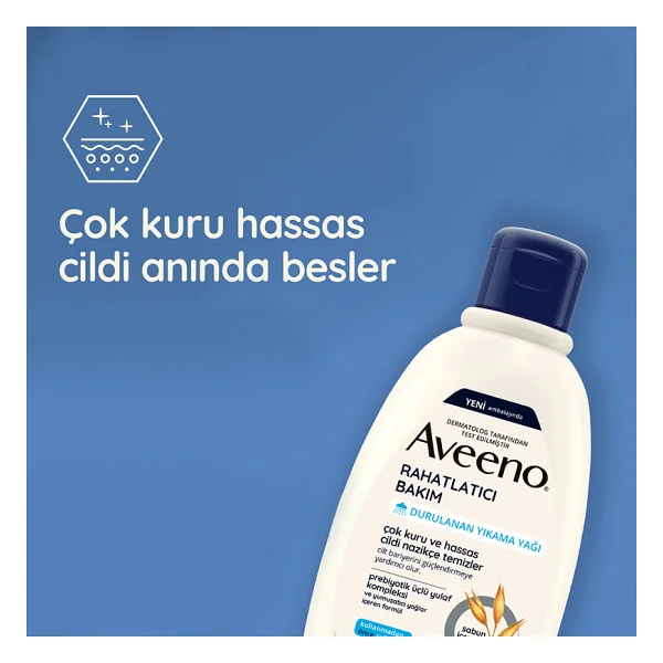 Aveeno Rahatlatıcı Bakım Yıkama Yağı 300 Ml - Görsel 3