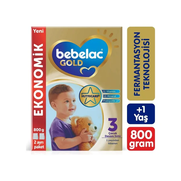 Bebelac Gold 3 Devam Sütü 800 Gr - Görsel 2