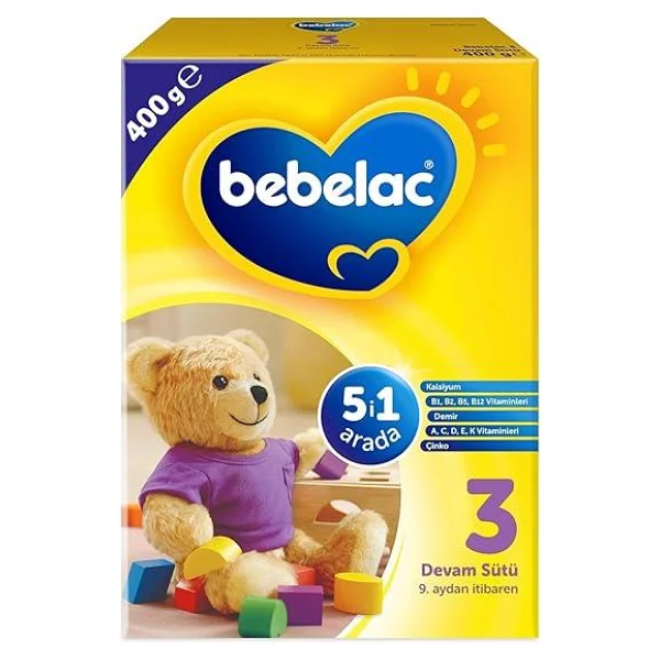 Bebelac 3 Devam Sütü 400 Gr - Görsel 10