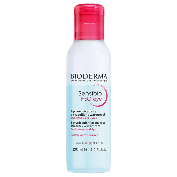 Bioderma Sensibio H2o Çift Fazlı 125 Ml Göz Makyaj Temizleme Suyu - Görsel 4