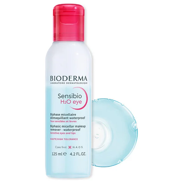 Bioderma Sensibio H2o Çift Fazlı 125 Ml Göz Makyaj Temizleme Suyu - Görsel 7