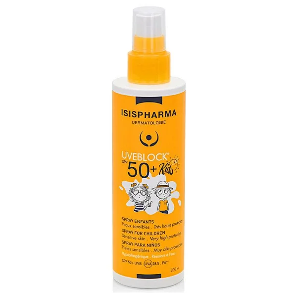 Isispharma Uveblock Kids 200 ml 50 Faktör Çocuk Güneş Spreyi - Görsel 2