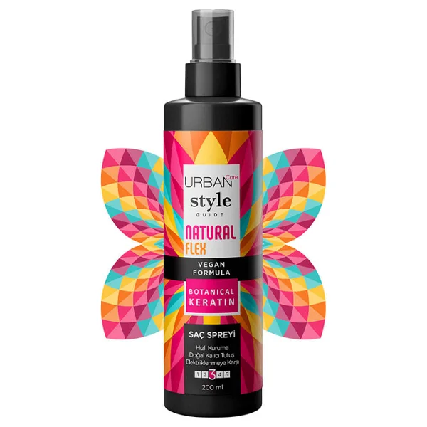 Urban Care Style Guide Natural Flex Gazsız 200 Ml Saç Spreyi - Görsel 3
