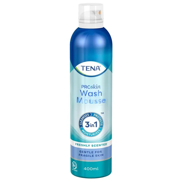 Tena Proskin Durulanmayan 400 Ml Vücut Temizleme Köpüğü - Görsel 3
