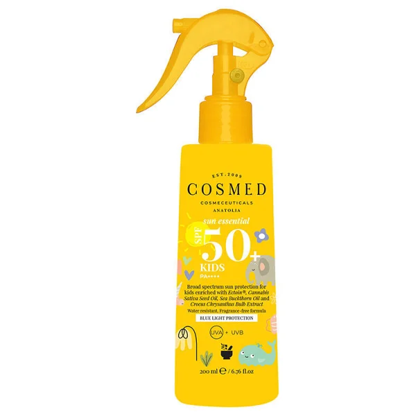 Cosmed Sun Essential 200 Ml 50 Faktör Çocuk Güneş Spreyi - Görsel 4