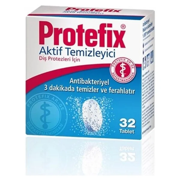 Protefix Aktif 32'li Protez Temizleme Tableti - Görsel 2