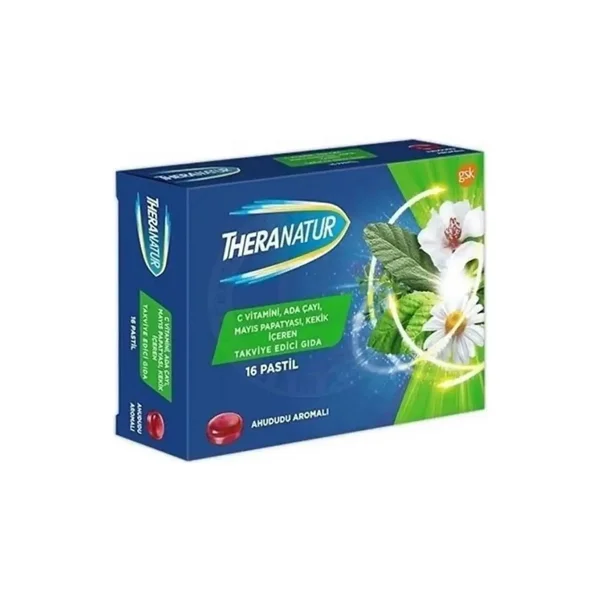 Theranatur Ahududu Aromalı 16'lı Pastil - Görsel 3