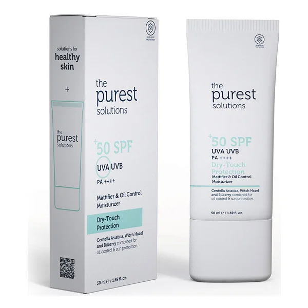 The Purest Solutions Matlaştırıcı Karma ve Yağlı Ciltler için 50 ml 50 Faktör Güneş Kremi - Görsel 2
