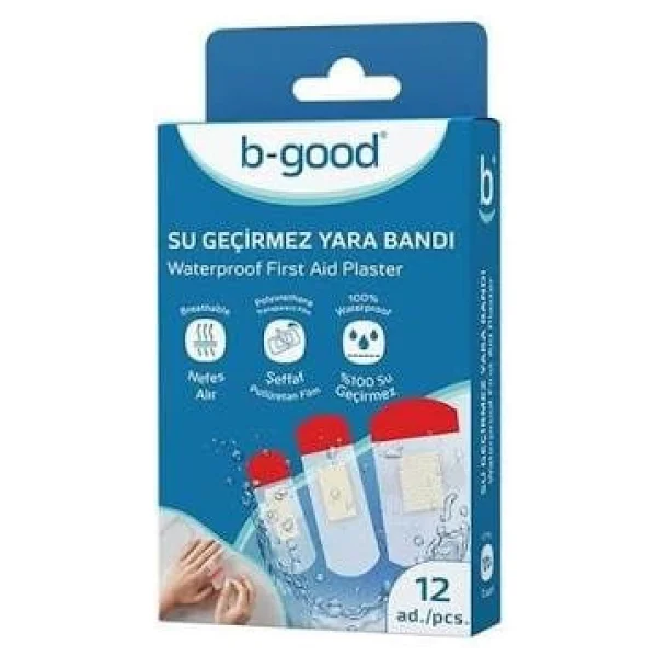 B-Good Su Geçirmez 12'li Yara Bandı - Görsel 3