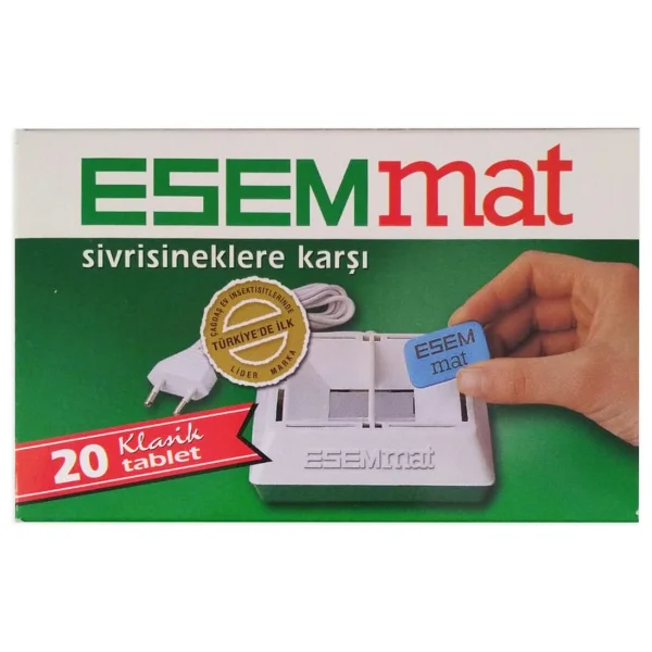 Esemmat Sivrisinek Kovucu Tablet 20'li - Görsel 2