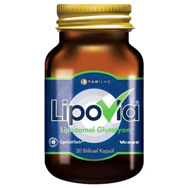 Lipovia Lipozomal Glutatyon 30 Kapsül - Görsel 3