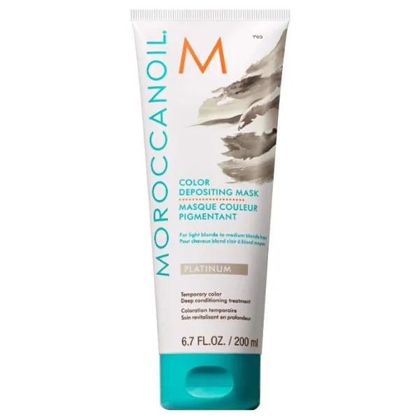 Moroccanoil Color Deposit Mask Platinum Renk Tazeleyici Maske 200 Ml - Görsel 2