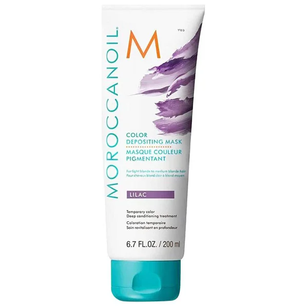 Moroccanoil Color Deposit Mask Lilac Renk Tazeleyici Maske 200 Ml - Görsel 2