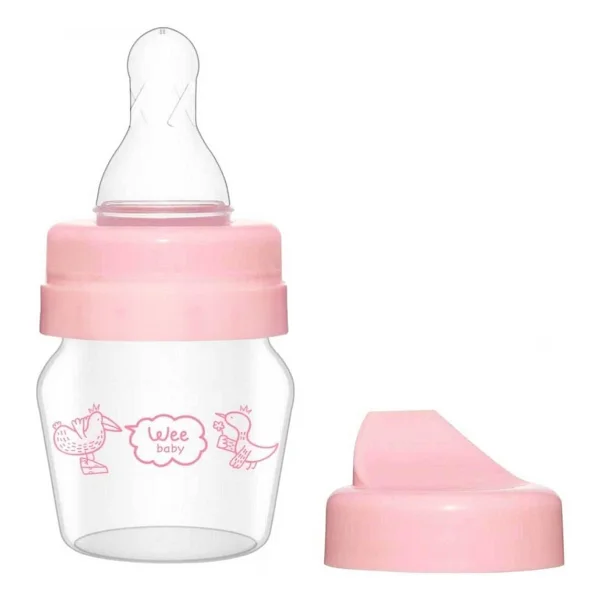 Wee Baby Mini Cam 30 Ml Alıştırma Bardağı Seti Pembe - Görsel 8
