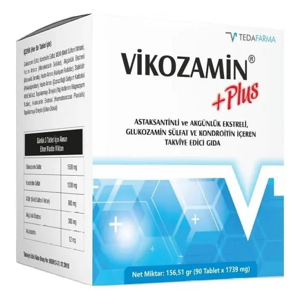 Vikozamin Plus 90 Tablet - Görsel 3