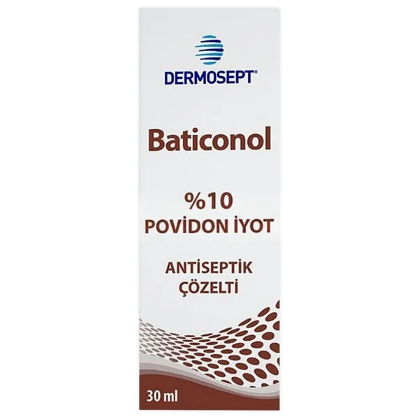 Dermosept Baticonol Antiseptik Çözelti 30 ml