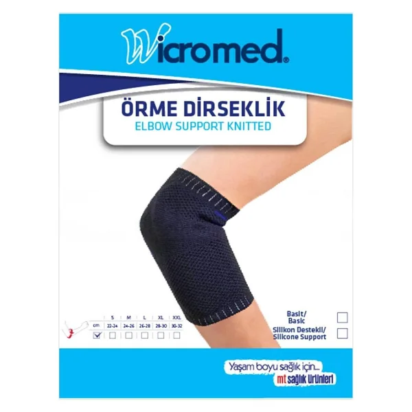 Wicromed Örgü Dirseklik Düz Xxlarge - Görsel 3