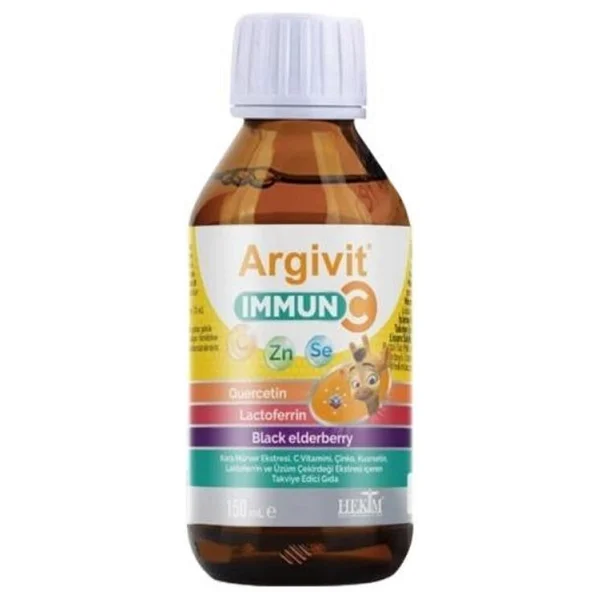 Argivit Immun C Şurup 150 ml - Görsel 3