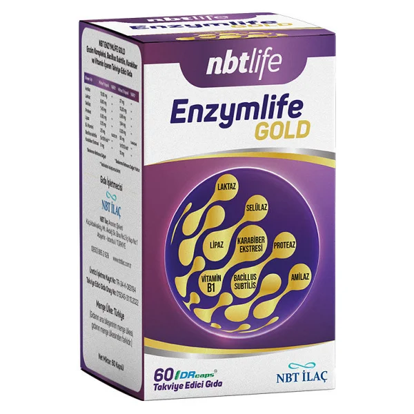 Nbt Life Enzymlife Gold 60 Kapsül - Görsel 3