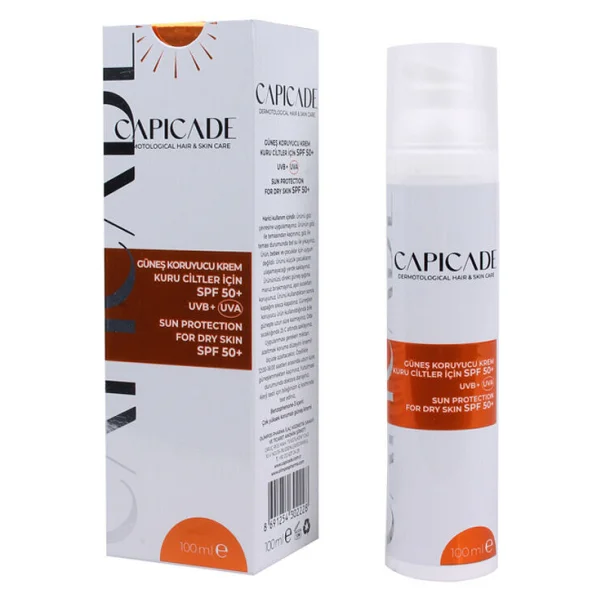 Capicade Kuru Ciltler İçin 100 Ml 50 Faktör Güneş Kremi - Görsel 9