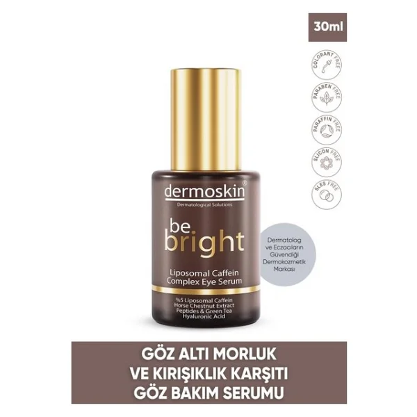 Dermoskin Be Bright Liposomal Caffein Complex 30 Ml Göz Serumu - Görsel 4